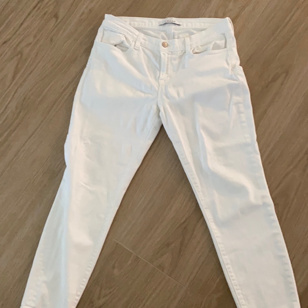 J Brand White Jeans 30